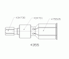 EXTRACTOR DE PINZA INTERIOR FORZA SERIE 4300
